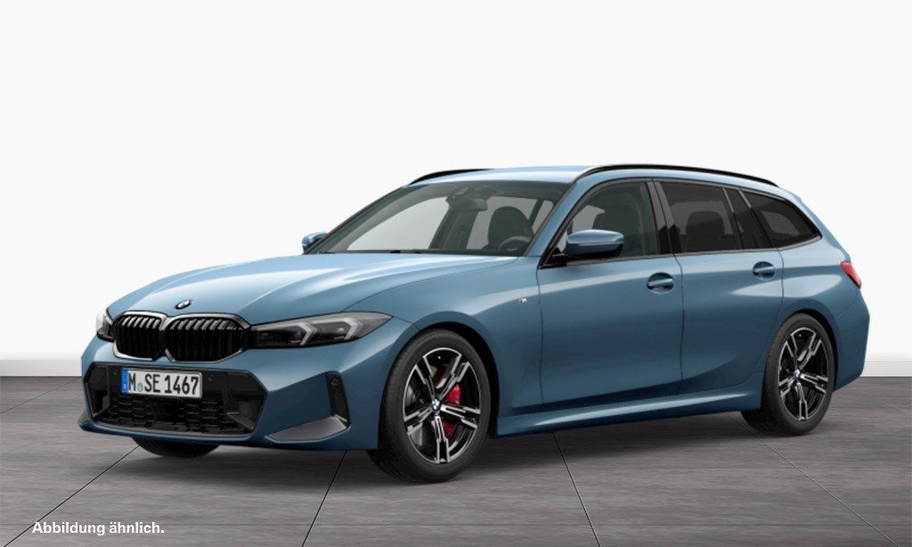 BMW 318 2025 г. Синий, пробег 8239 км