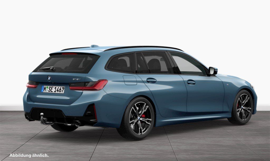 BMW 318 2025 г. Синий, пробег 8239 км