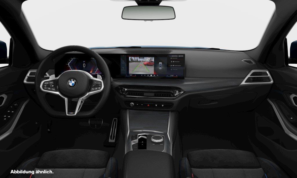 BMW 318 2025 г. Синий, пробег 8239 км