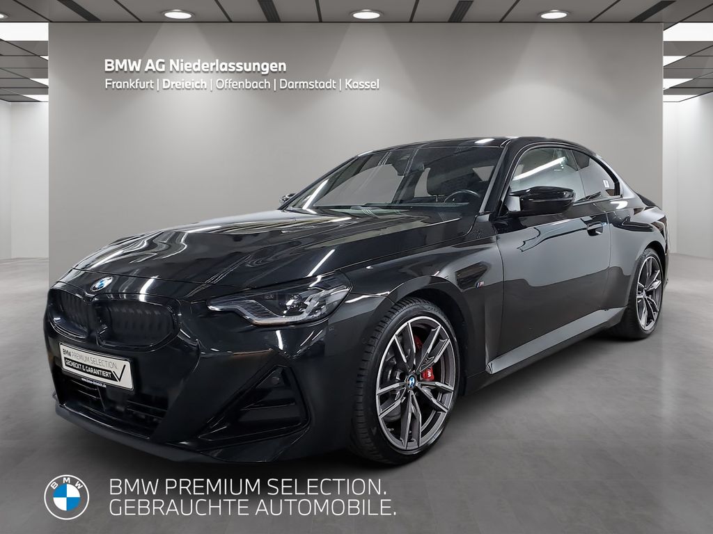 BMW M240I 2023 г. Чёрный, пробег 43753 км