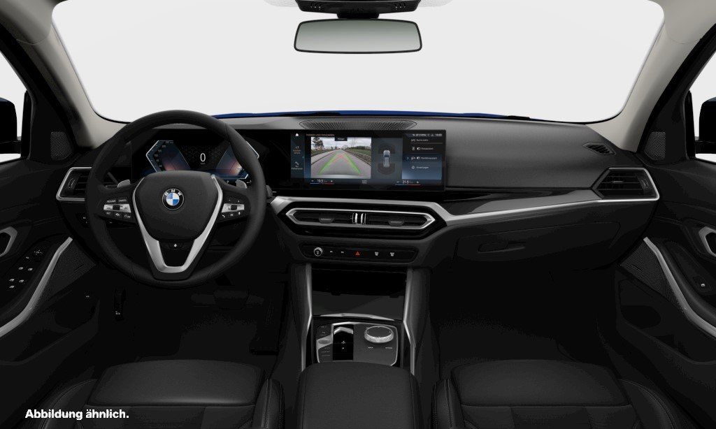 BMW 320 2023 г. Синий, пробег 57597 км