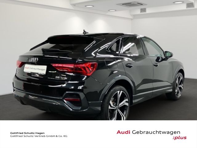 Audi Q3 2022 г. Чёрный, пробег 36190 км
