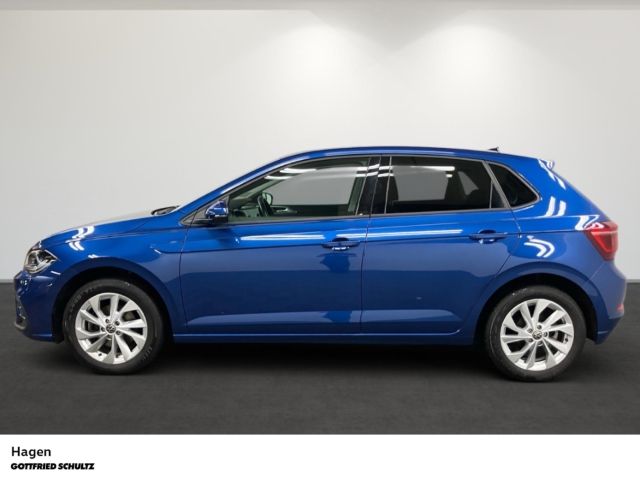 Volkswagen Polo 2023 г. Синий, пробег 38626 км