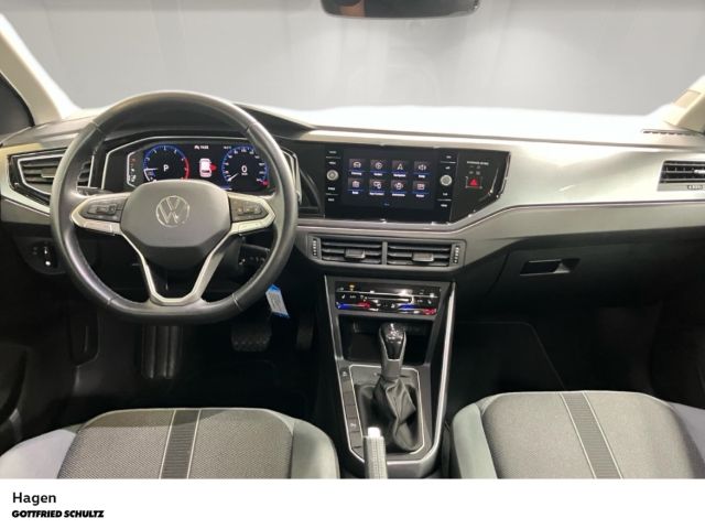 Volkswagen Polo 2023 г. Синий, пробег 38626 км