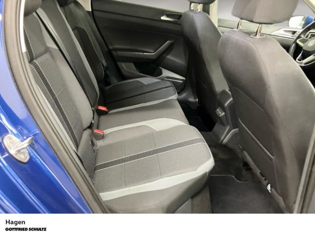 Volkswagen Polo 2023 г. Синий, пробег 38626 км