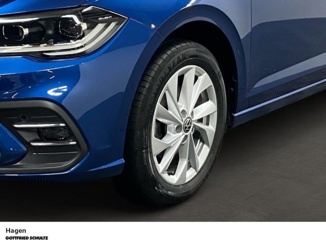 Volkswagen Polo 2023 г. Синий, пробег 38626 км