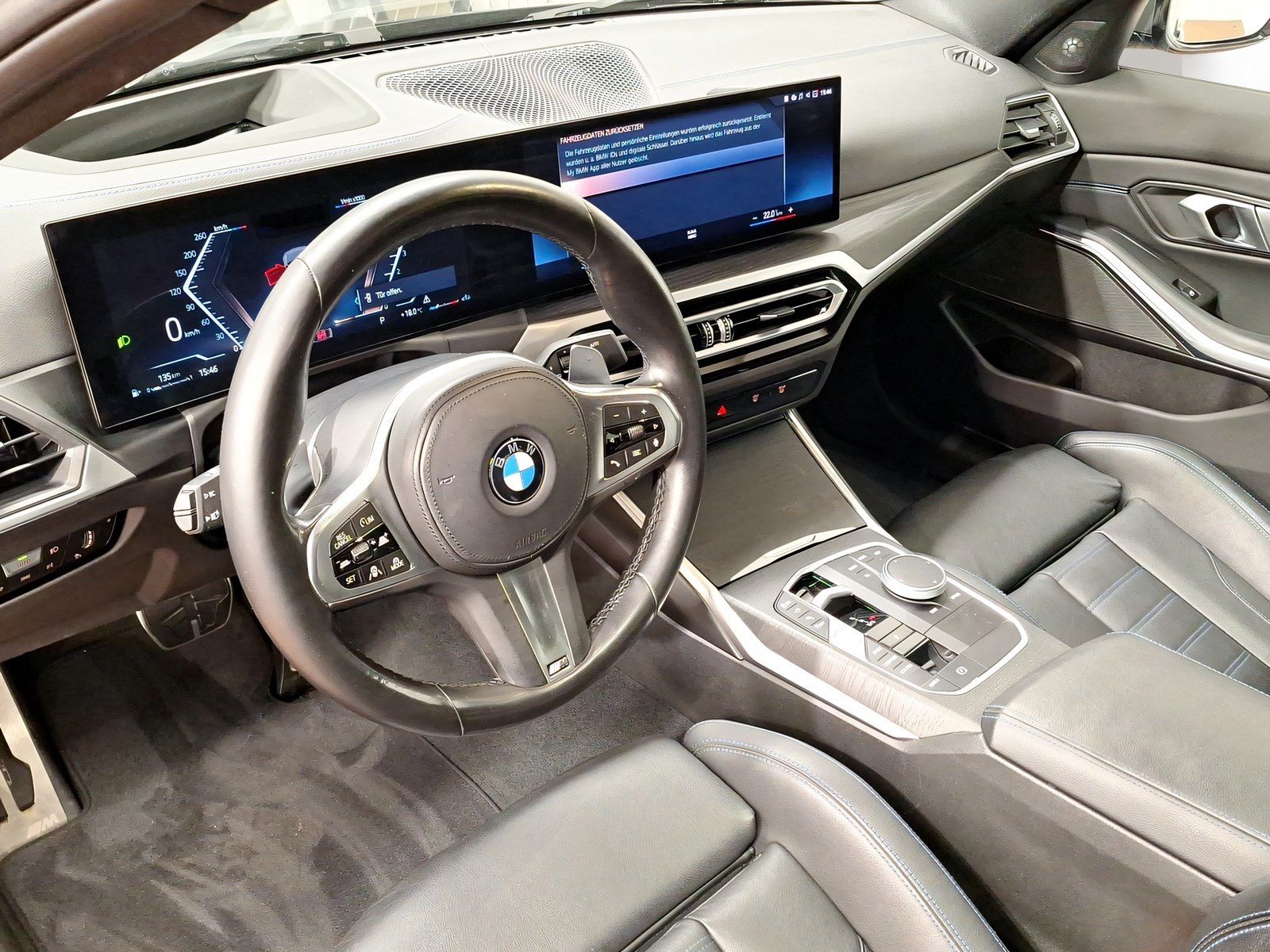 BMW 320 2023 г. Серый, пробег 56667 км