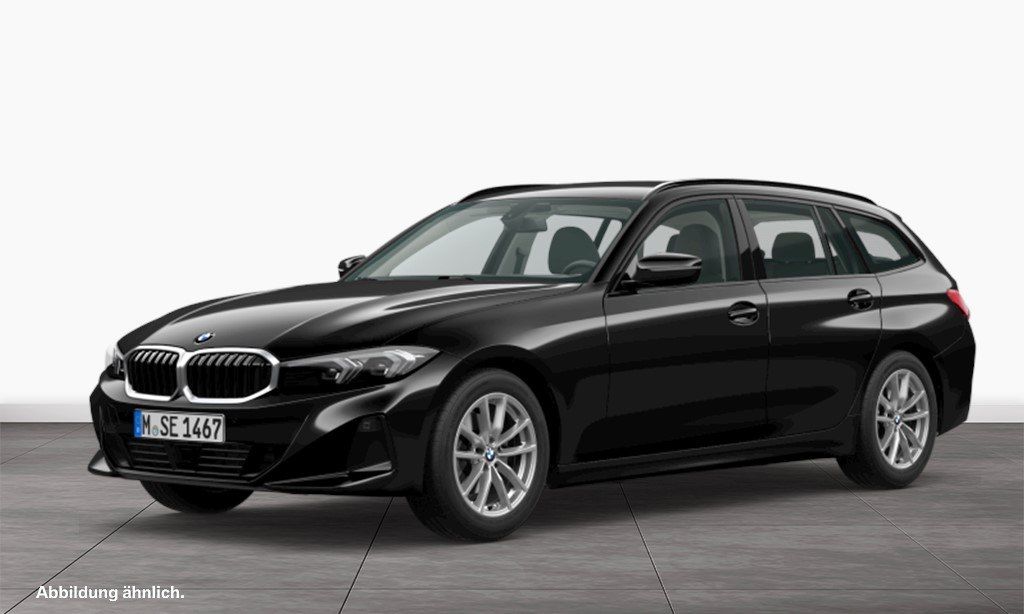 BMW 320 2023 г. Чёрный, пробег 30473 км