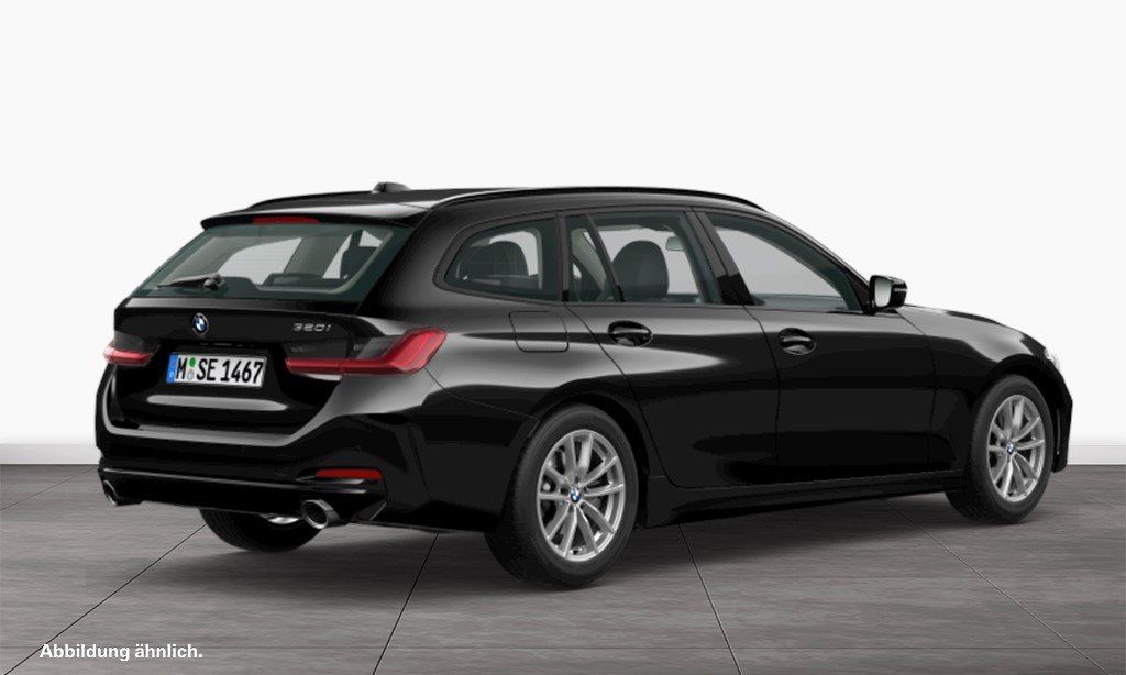 BMW 320 2023 г. Чёрный, пробег 30473 км