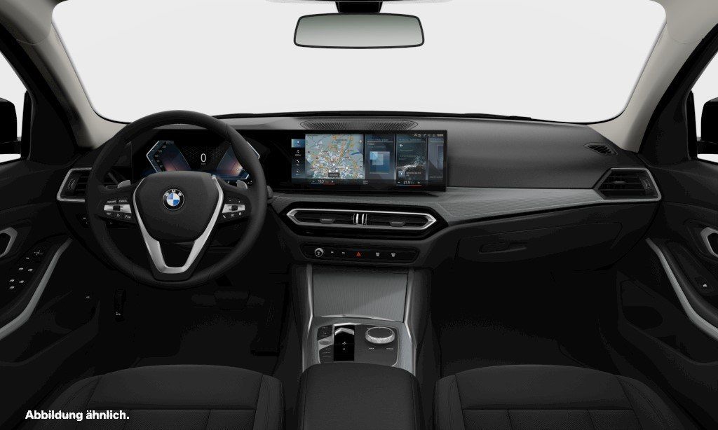 BMW 320 2023 г. Чёрный, пробег 30473 км