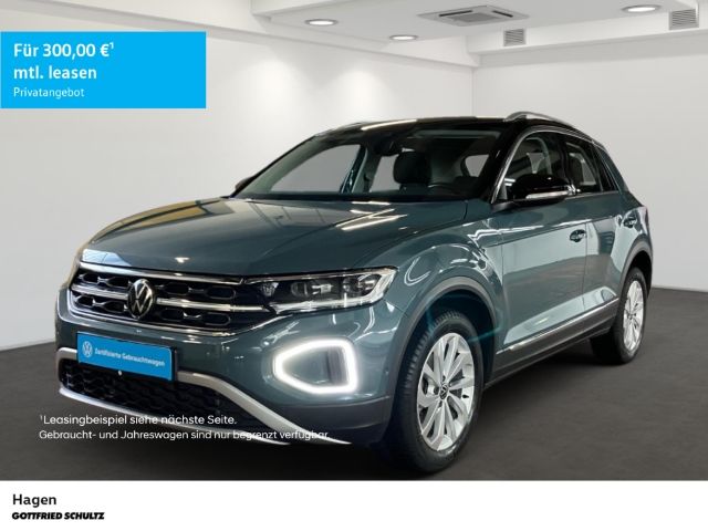 Volkswagen T-Roc 2022 г. Синий, пробег 39265 км