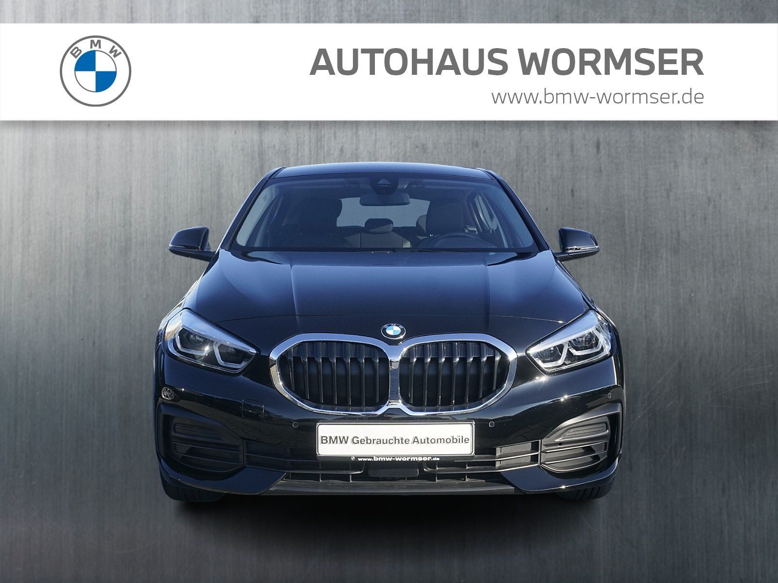 BMW 118 2023 г. Чёрный, пробег 37947 км
