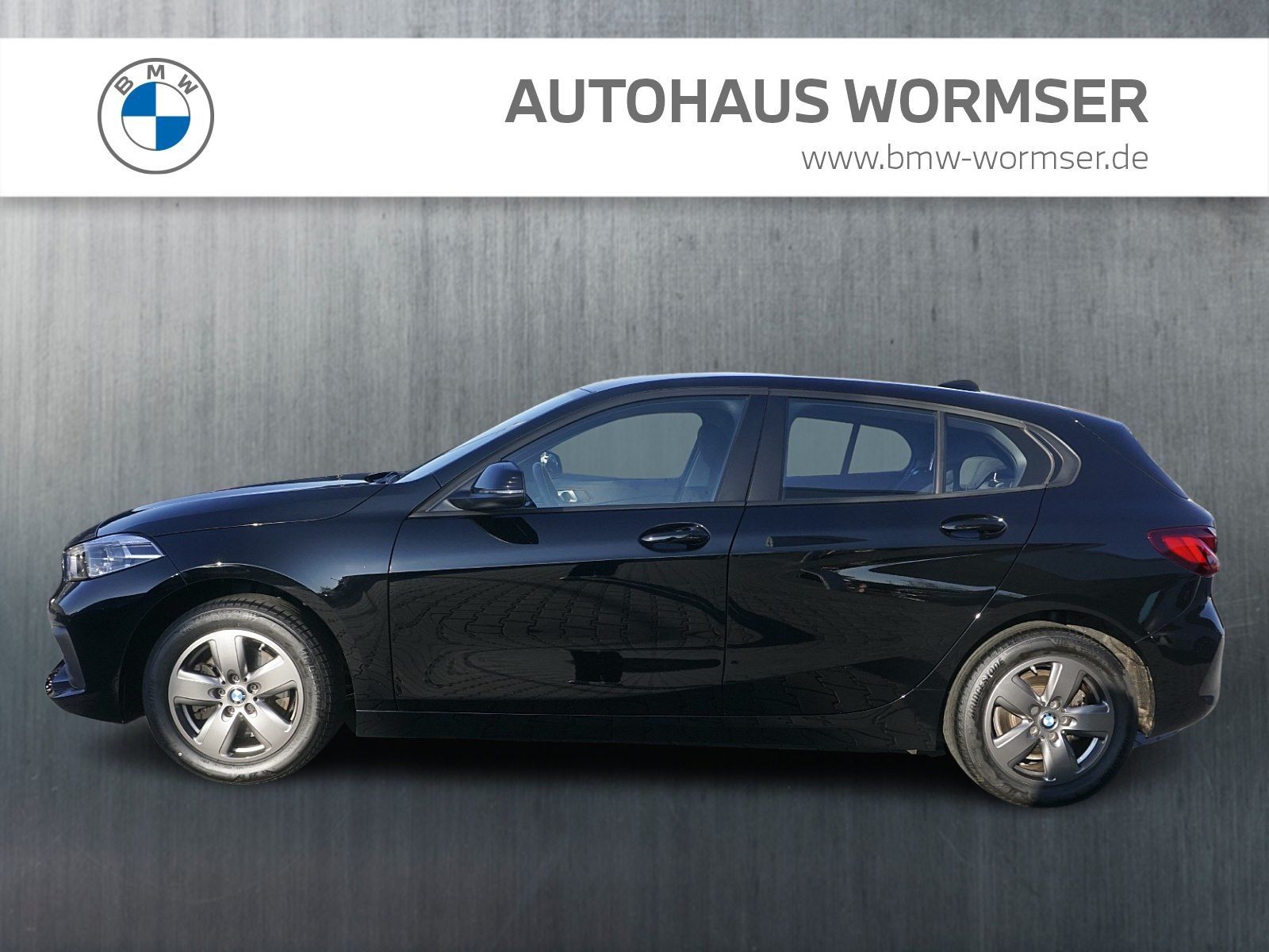 BMW 118 2023 г. Чёрный, пробег 37947 км