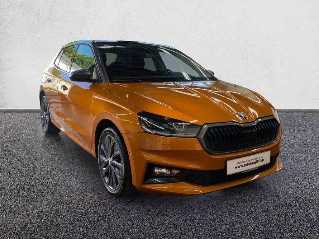 Skoda Fabia 2022 г. Оранжевый, пробег 37900 км