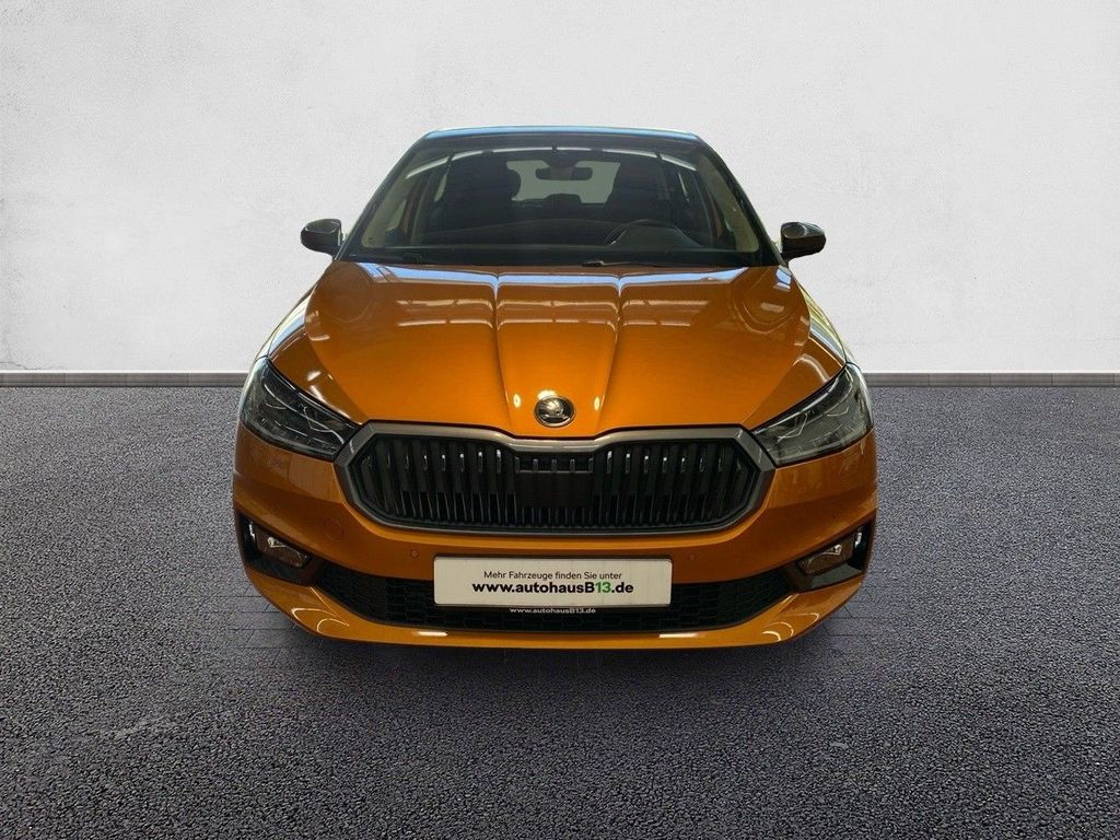 Skoda Fabia 2022 г. Оранжевый, пробег 37900 км