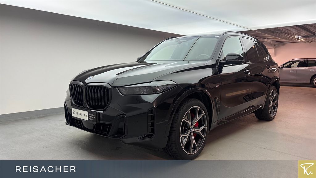 BMW X5 2023 г. Чёрный, пробег 19661 км