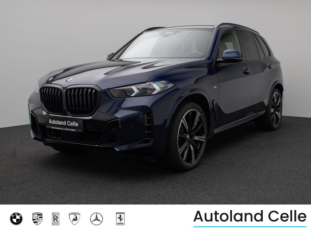 BMW X5 2024 г. Синий, пробег 34511 км