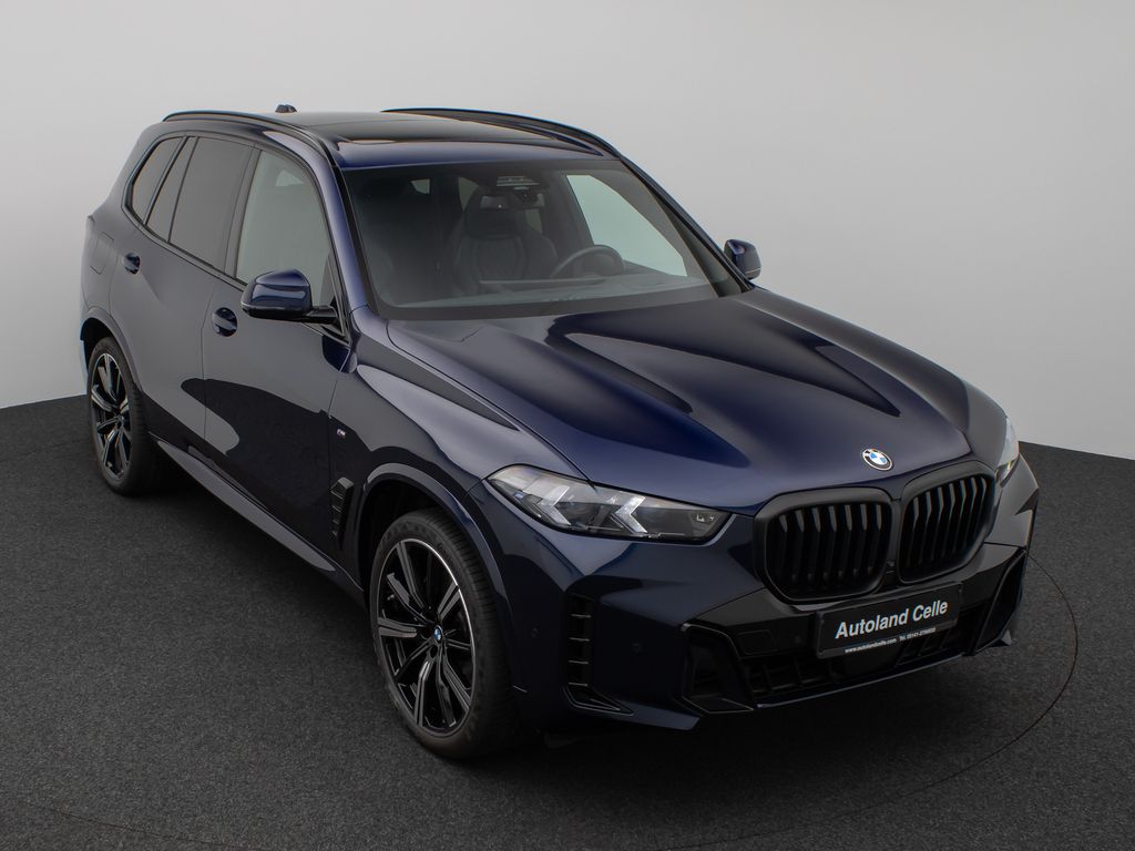 BMW X5 2024 г. Синий, пробег 34511 км