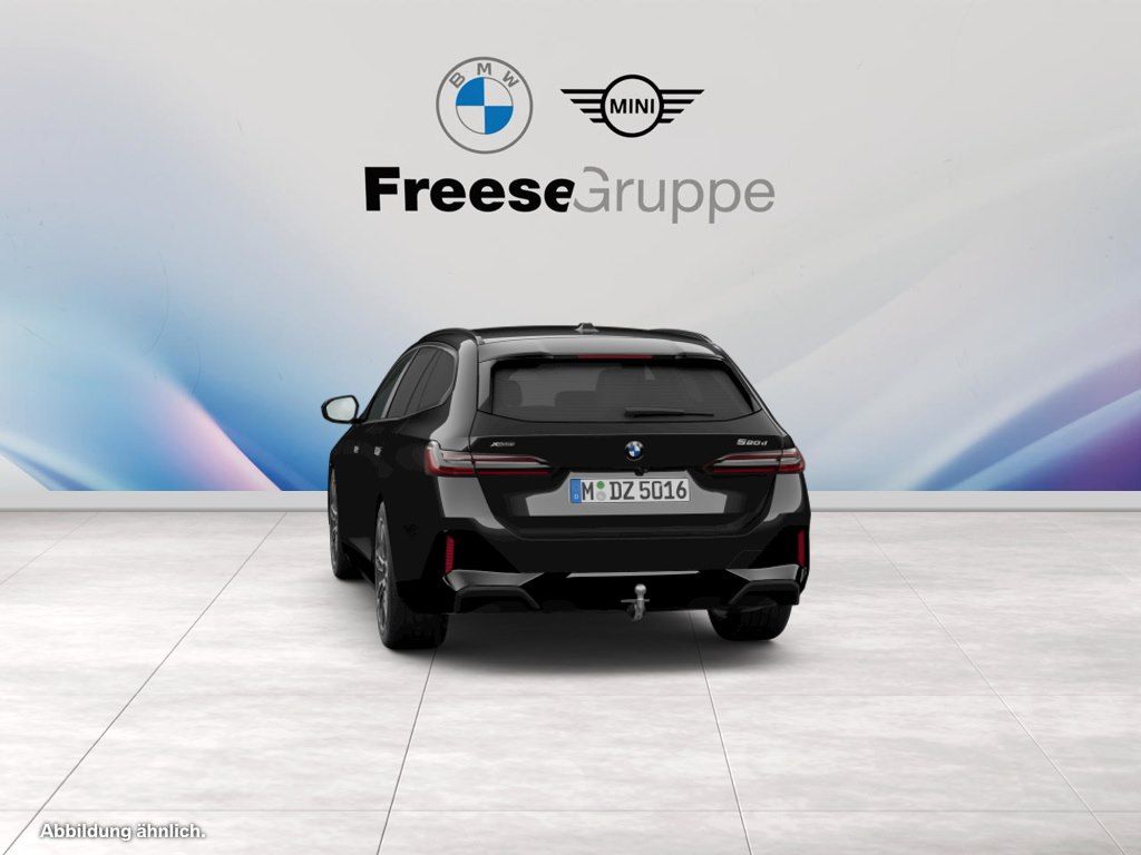 BMW 520 2026 г. Чёрный, пробег 17775 км