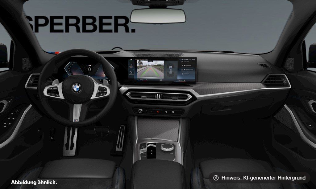 BMW 330 2022 г. Серый, пробег 50988 км
