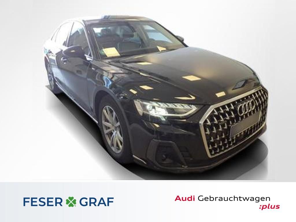 Audi A8 2023 г. Чёрный, пробег 32457 км