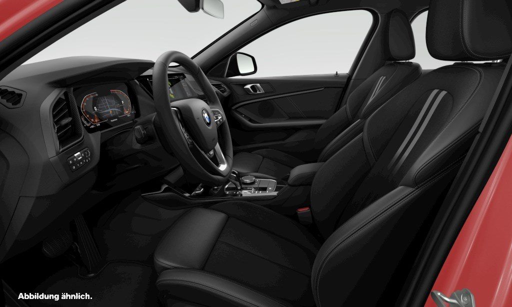 BMW 118 2023 г. Красный, пробег 31278 км