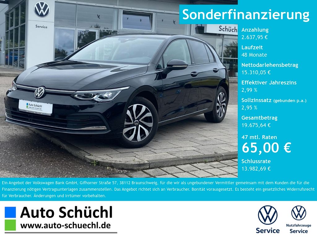 Volkswagen Golf 2023 г. Чёрный, пробег 36605 км