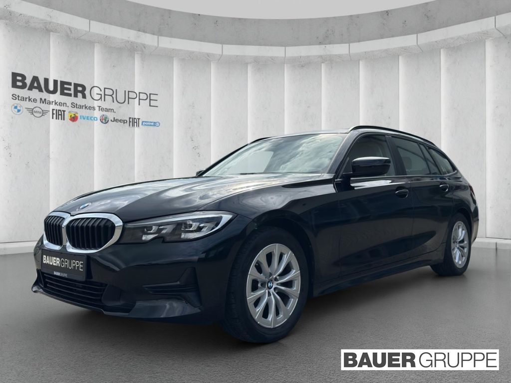 BMW 318 2022 г. Чёрный, пробег 38546 км