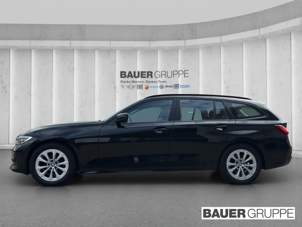 BMW 318 2022 г. Чёрный, пробег 38546 км