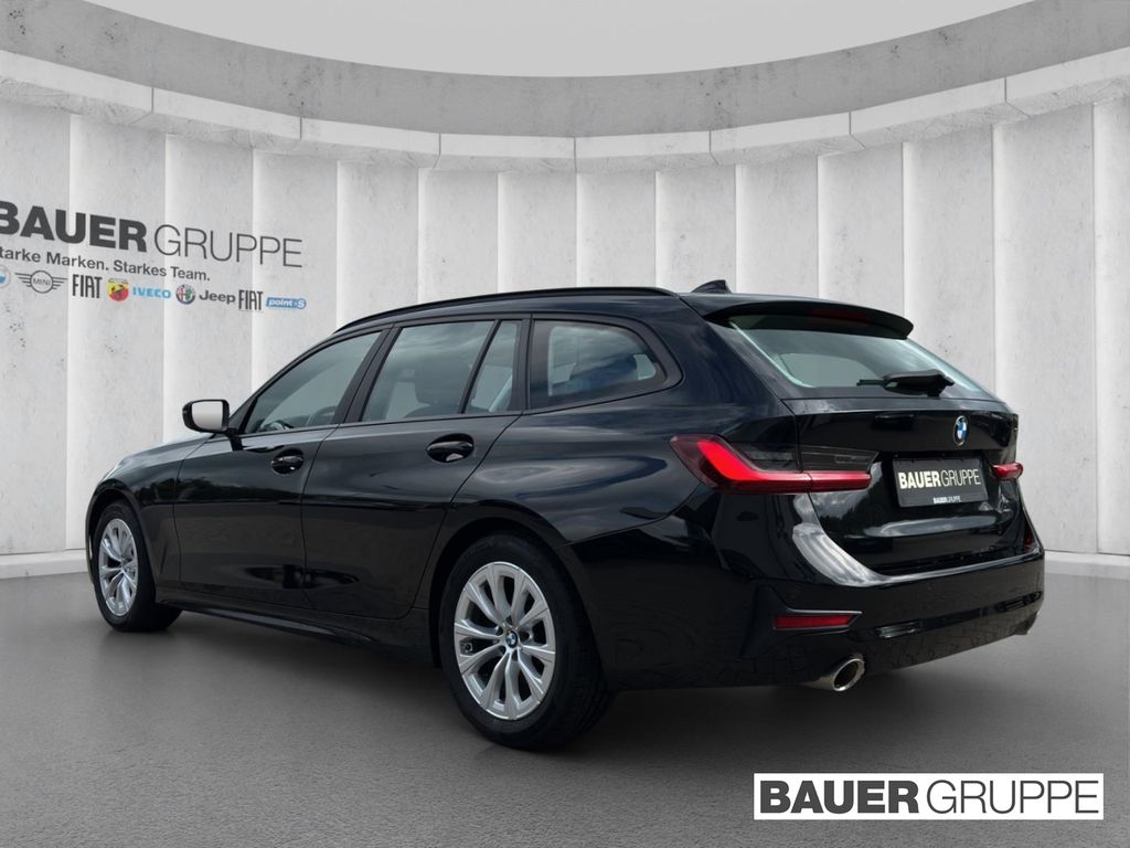 BMW 318 2022 г. Чёрный, пробег 38546 км