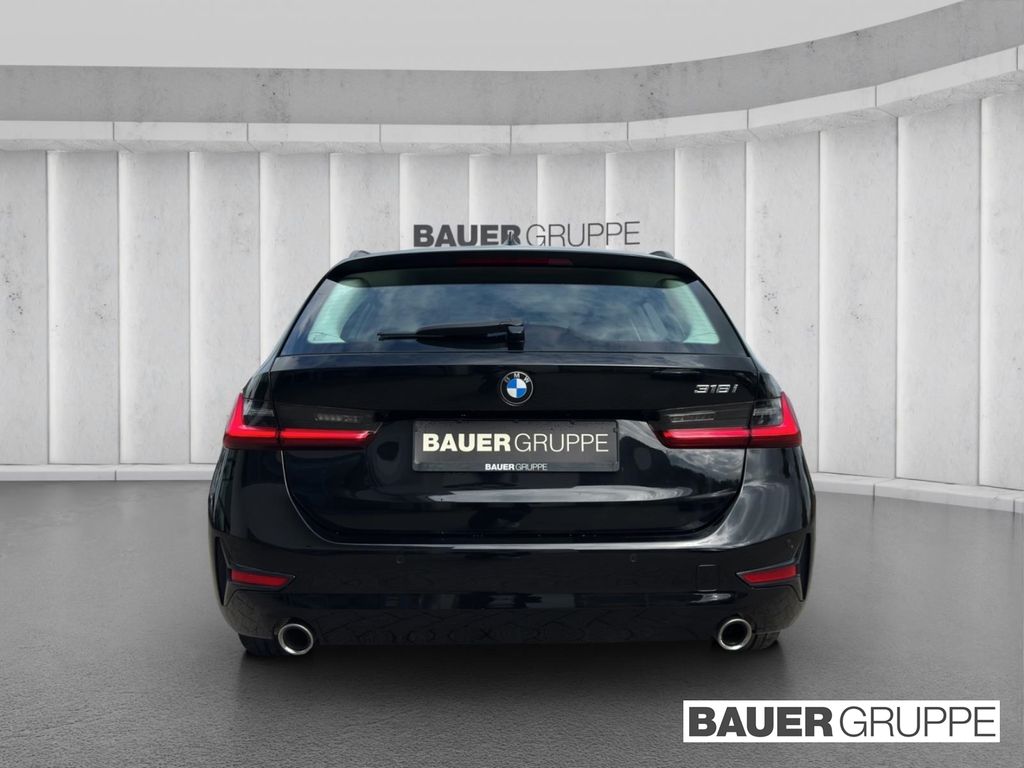 BMW 318 2022 г. Чёрный, пробег 38546 км
