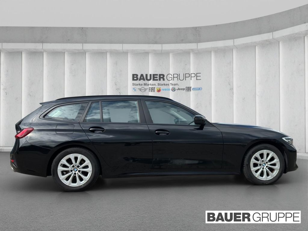 BMW 318 2022 г. Чёрный, пробег 38546 км