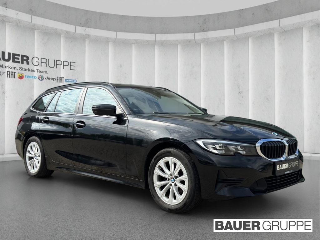 BMW 318 2022 г. Чёрный, пробег 38546 км