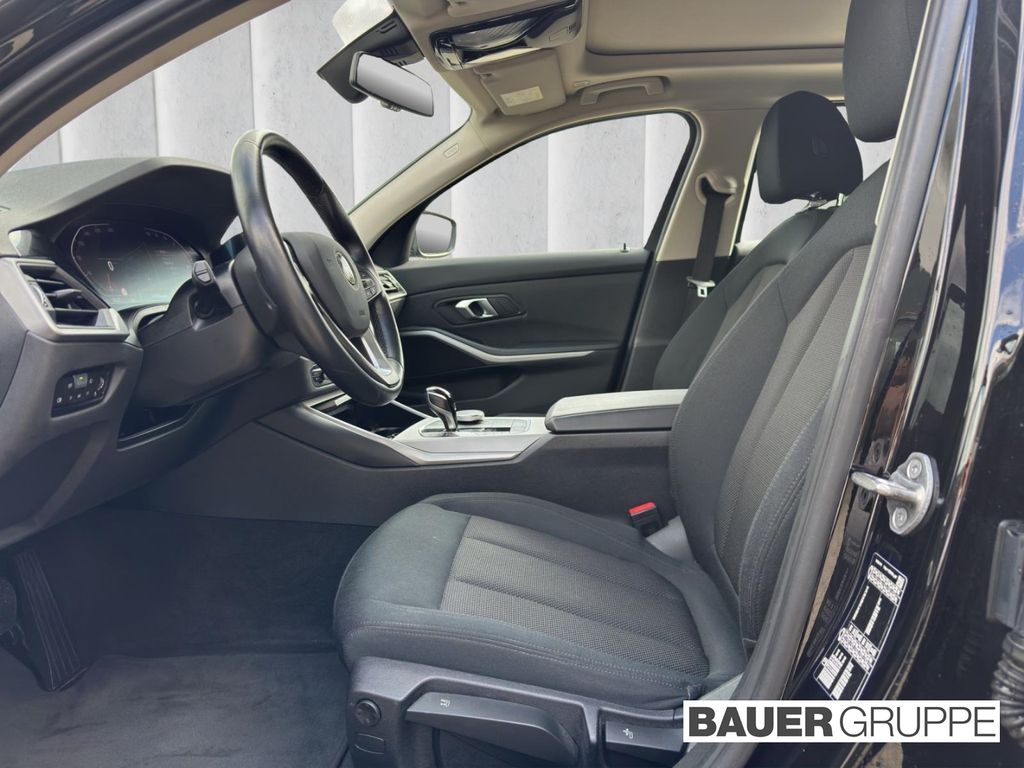 BMW 318 2022 г. Чёрный, пробег 38546 км