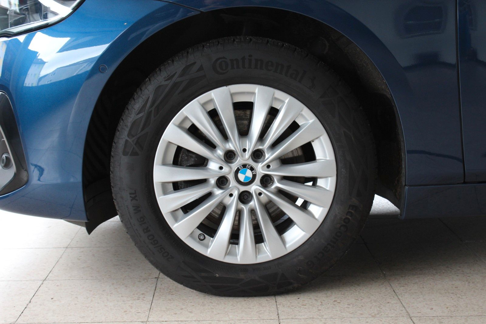 BMW 218 GRAN TOURER 2022 г. Синий, пробег 41900 км