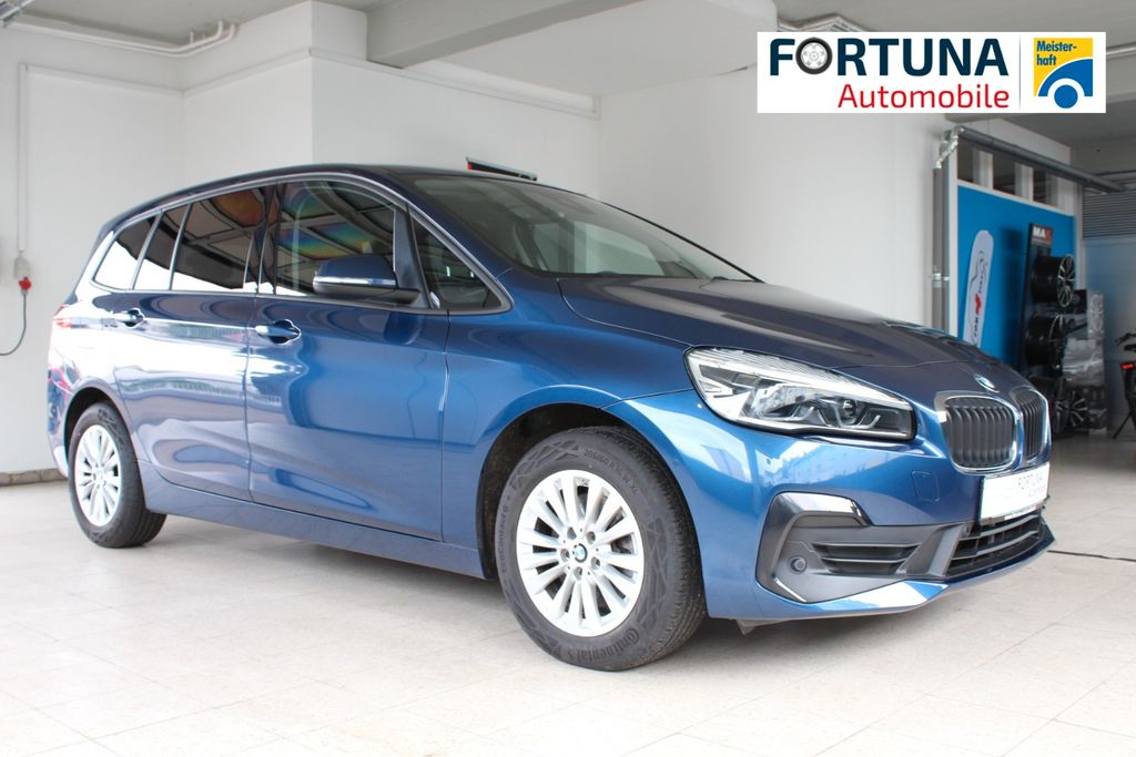 BMW 218 GRAN TOURER 2022 г. Синий, пробег 41900 км
