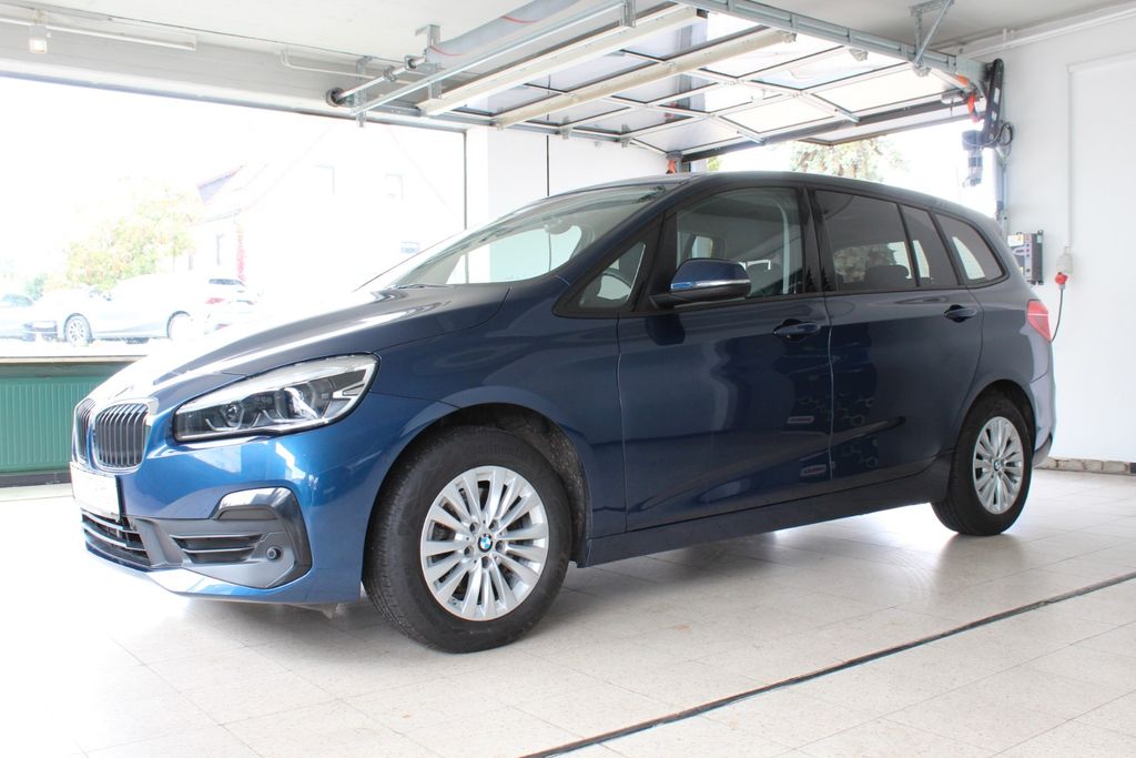 BMW 218 GRAN TOURER 2022 г. Синий, пробег 41900 км