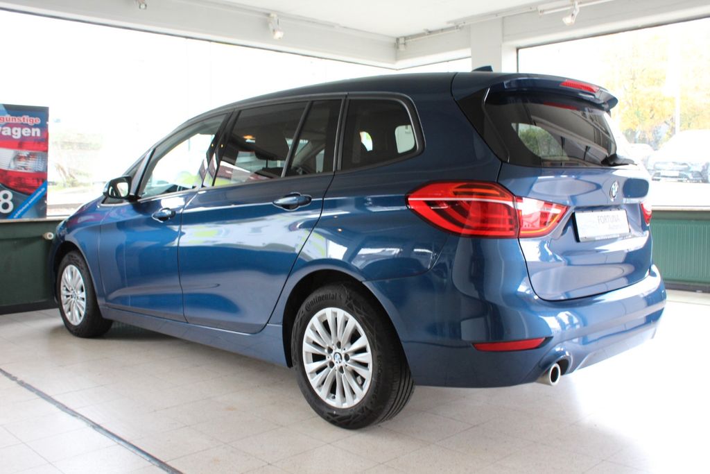 BMW 218 GRAN TOURER 2022 г. Синий, пробег 41900 км