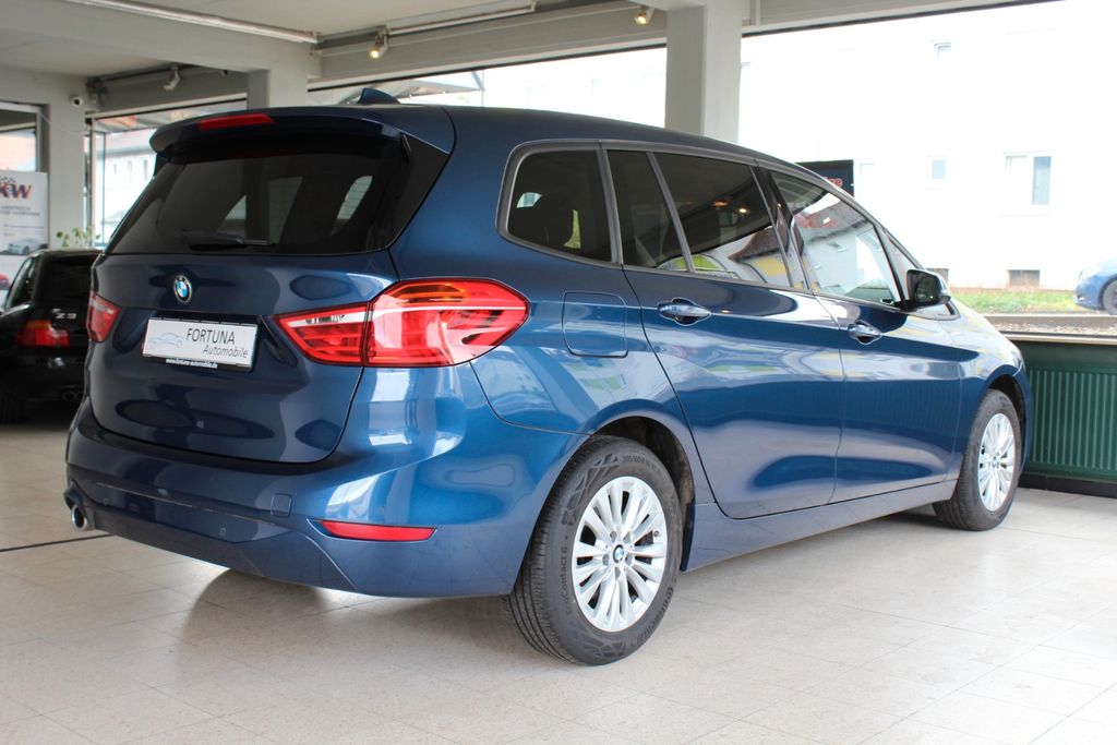 BMW 218 GRAN TOURER 2022 г. Синий, пробег 41900 км