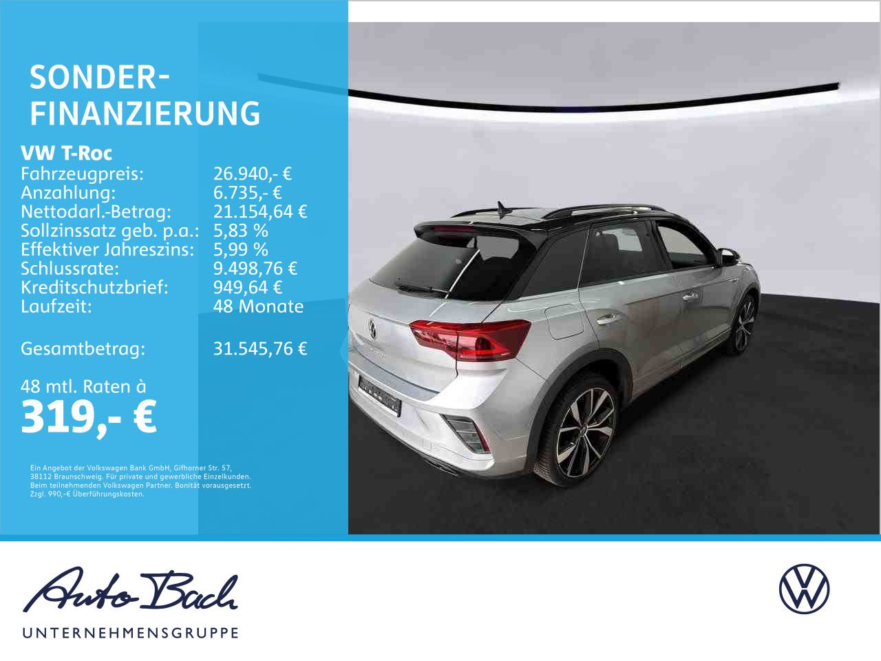 Volkswagen T-Roc 2022 г. Серебристый, пробег 22160 км