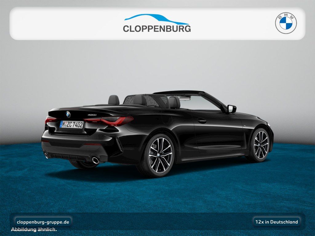 BMW 420 2021 г. Чёрный, пробег 52900 км