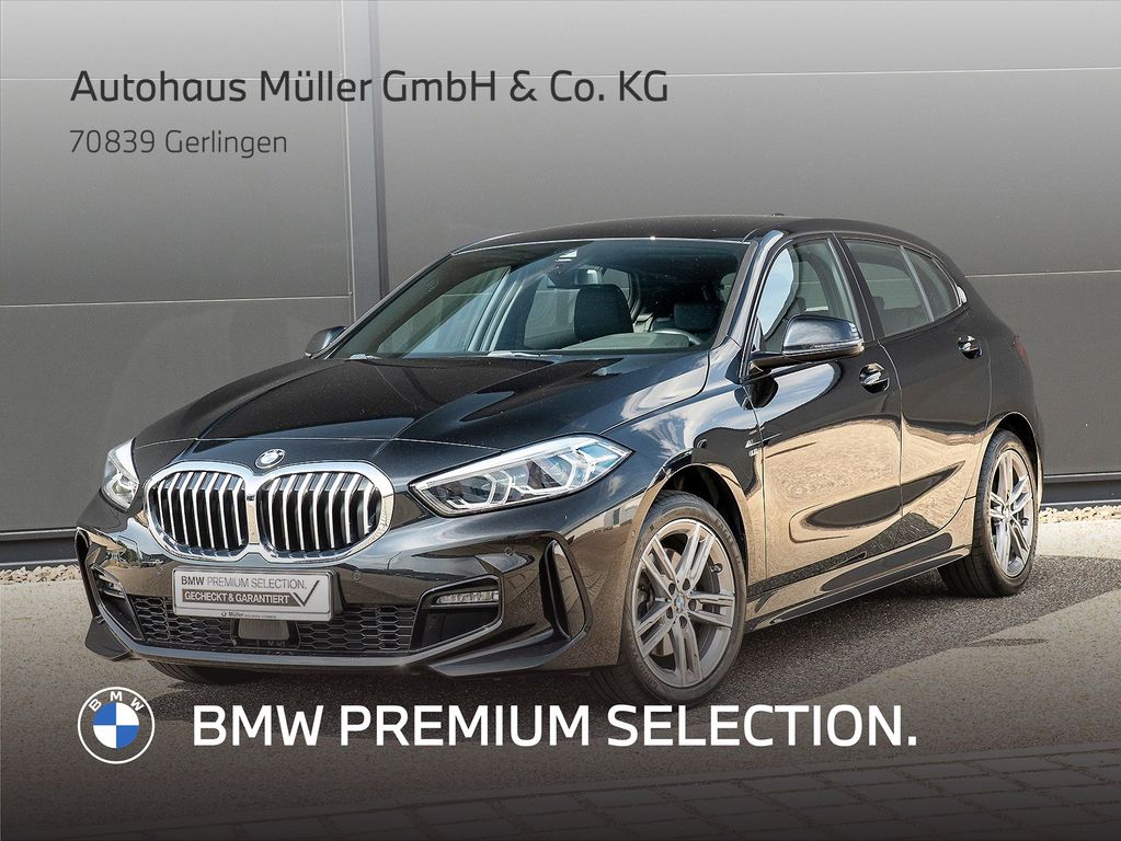 BMW 118 2022 г. Чёрный, пробег 29747 км