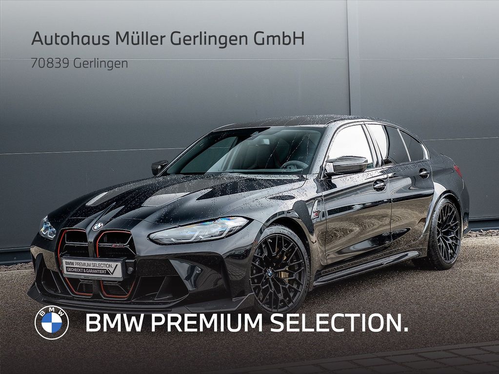 BMW M3 2023 г. Чёрный, пробег 38043 км