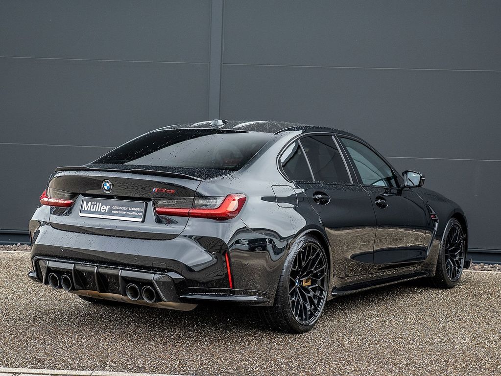 BMW M3 2023 г. Чёрный, пробег 38043 км