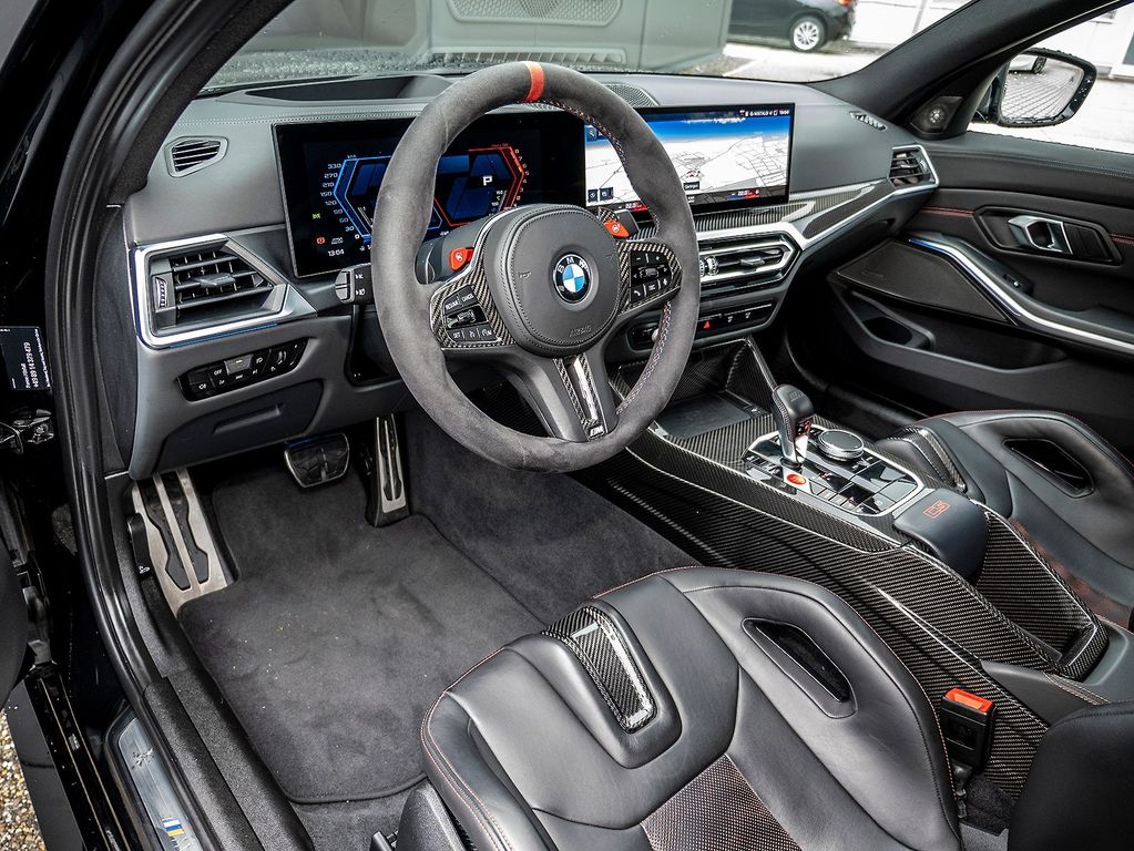BMW M3 2023 г. Чёрный, пробег 38043 км