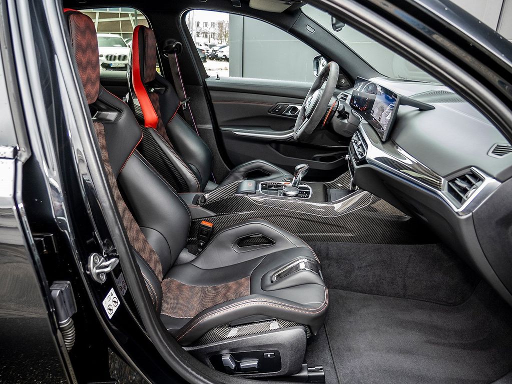 BMW M3 2023 г. Чёрный, пробег 38043 км