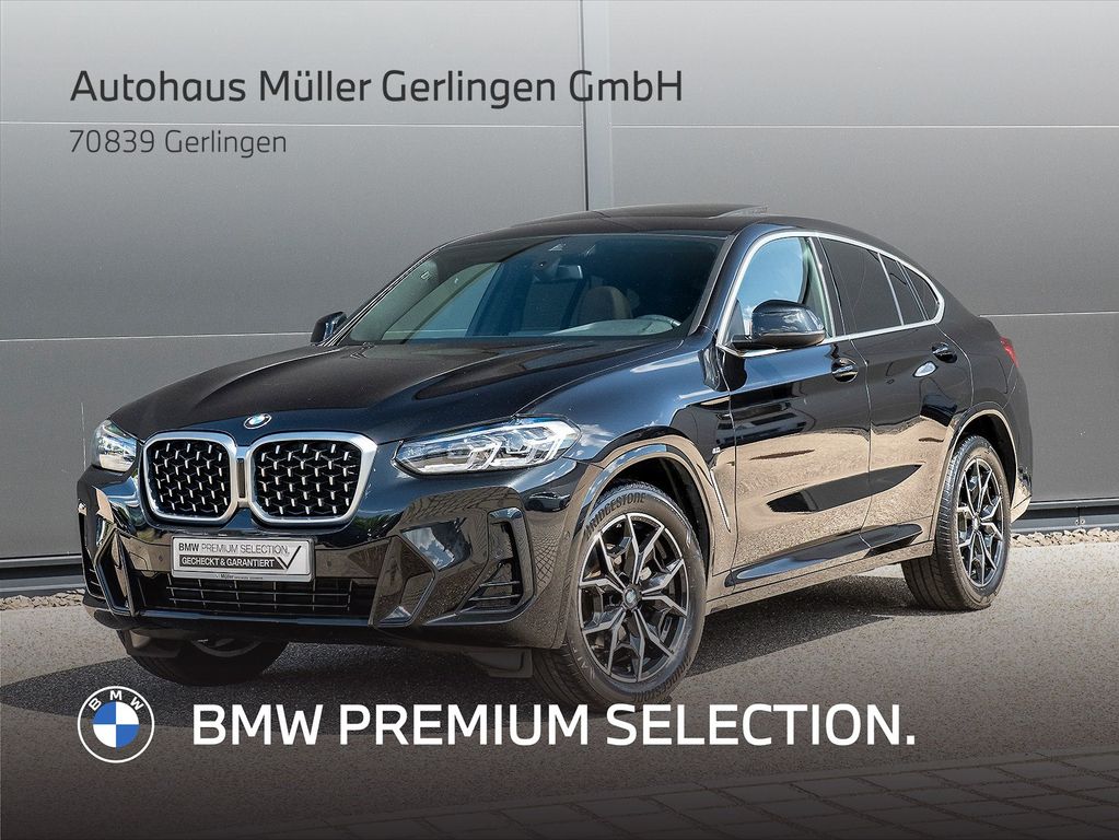 BMW X4 2022 г. Чёрный, пробег 34923 км