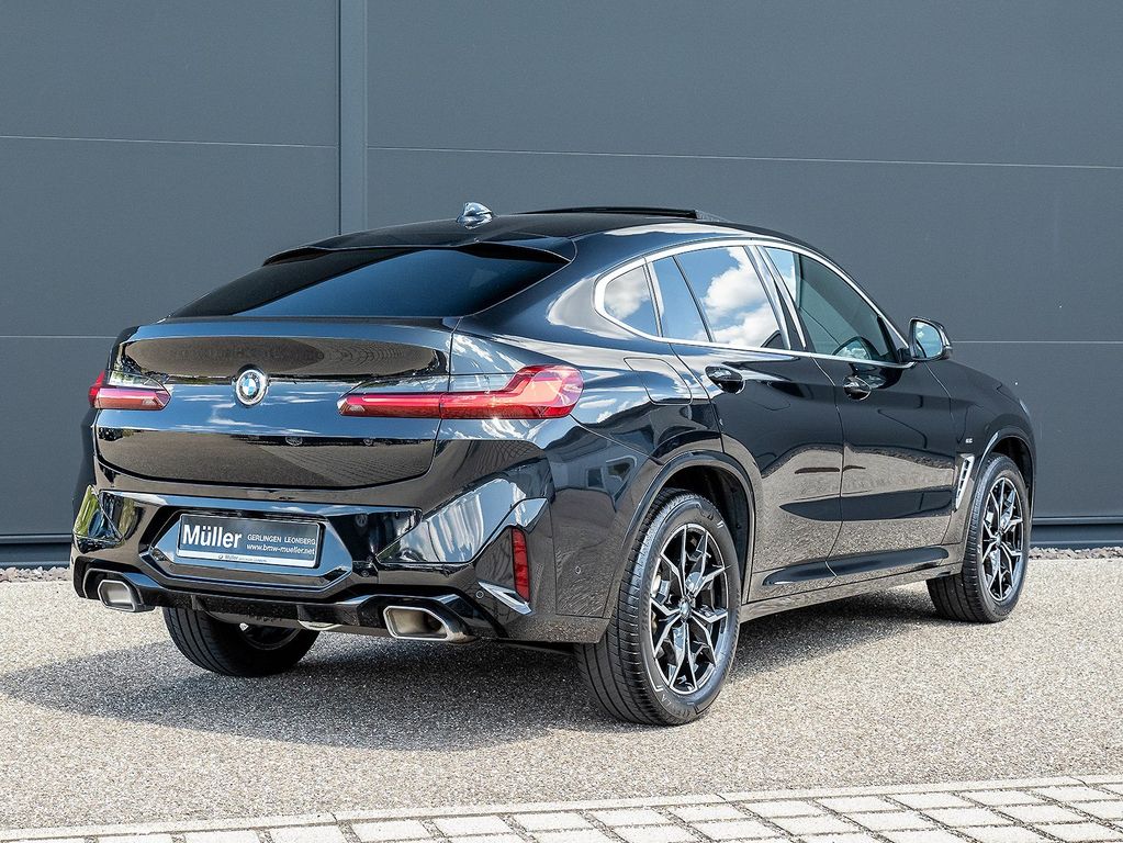 BMW X4 2022 г. Чёрный, пробег 34923 км