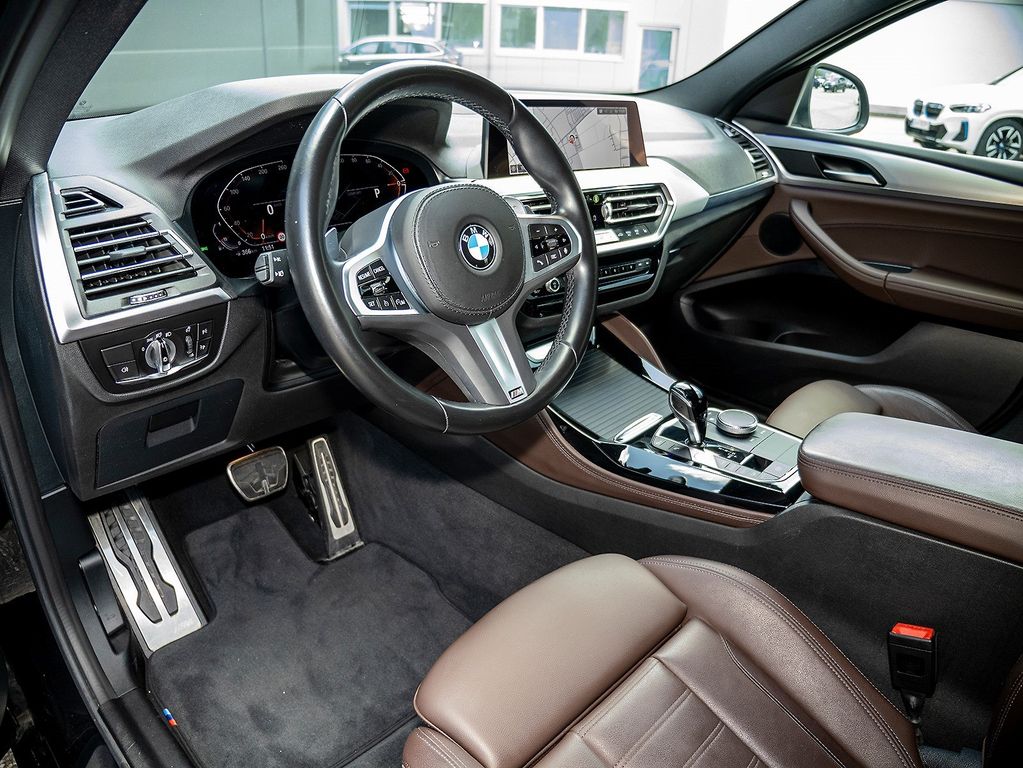 BMW X4 2022 г. Чёрный, пробег 34923 км