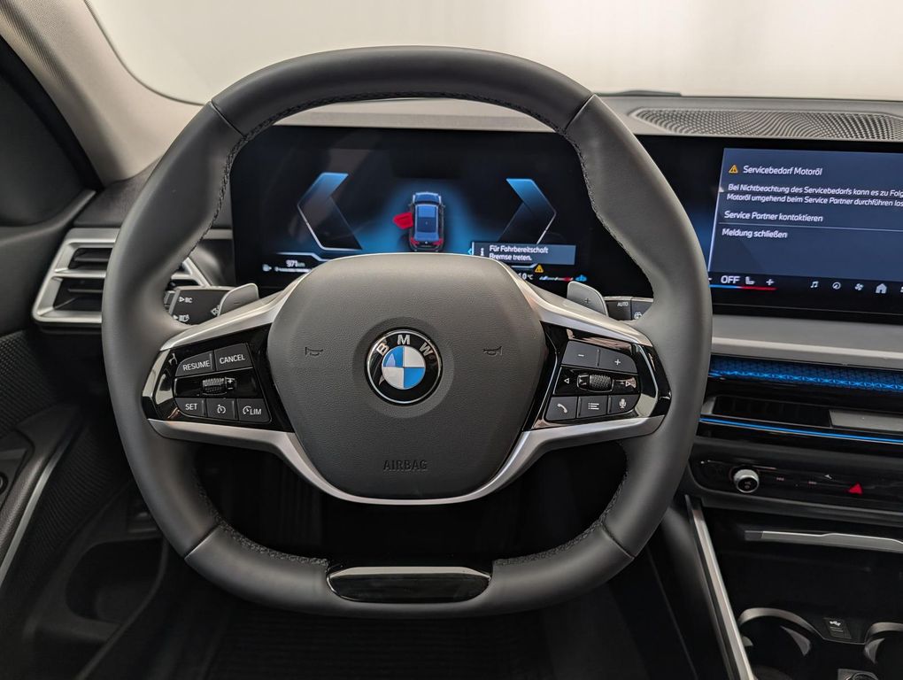 BMW 318 2025 г. Чёрный, пробег 36870 км